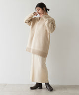 バーズアイニットプルオーバー