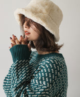 バーズアイニットプルオーバー