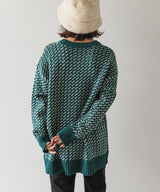 バーズアイニットプルオーバー