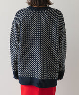 バーズアイニットプルオーバー