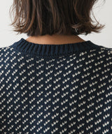 バーズアイニットプルオーバー