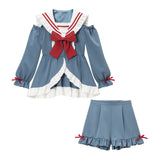 セーラーフリルアイドルセットアップ