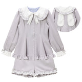 うさ耳はしごレースリボンセットアップ