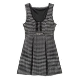 ハートビットツイードジャンスカ