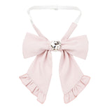 キラキラビジューフリルリボン