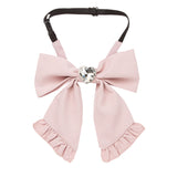 キラキラビジューフリルリボン