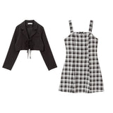 ショートジャケット&ミニジャンスカセットアップ