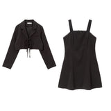 ショートジャケット&ミニジャンスカセットアップ