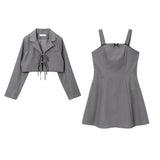 ショートジャケット&ミニジャンスカセットアップ