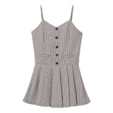 アソート柄プリーツミニキャミワンピース