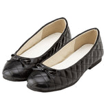 キルティングバレエパンプス