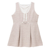 ハートビットツイードジャンスカ