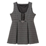 ハートビットツイードジャンスカ