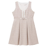 ハートビットツイードジャンスカ