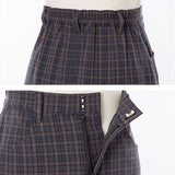 アソートチェック柄台形スカート