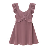 バックリボンフリルジャンスカ