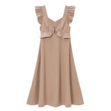 バックリボンフリルジャンスカ