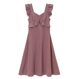 バックリボンフリルジャンスカ