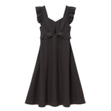 バックリボンフリルジャンスカ