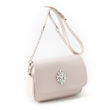 スクエアビジューショルダーバッグ