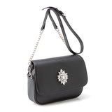 スクエアビジューショルダーバッグ