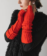 リブニットアームウォーマー