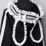 はしごレースフリルうさ耳ジャージ