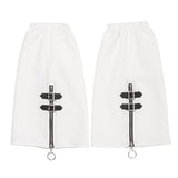 フロントジップレッグウォーマー