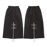 フロントジップレッグウォーマー