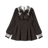 選べる丈レース重ねヨークワンピース