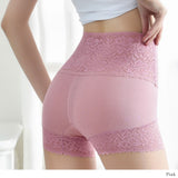 【メール便】響きにくいウエスト&ヒップシェイプレースソフトガードルショーツ