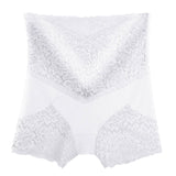 【メール便】響きにくいウエスト&ヒップシェイプレースソフトガードルショーツ