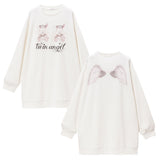 選べるプリントカットソー裏毛ワンピース