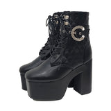 キルティングビジューショートブーツ