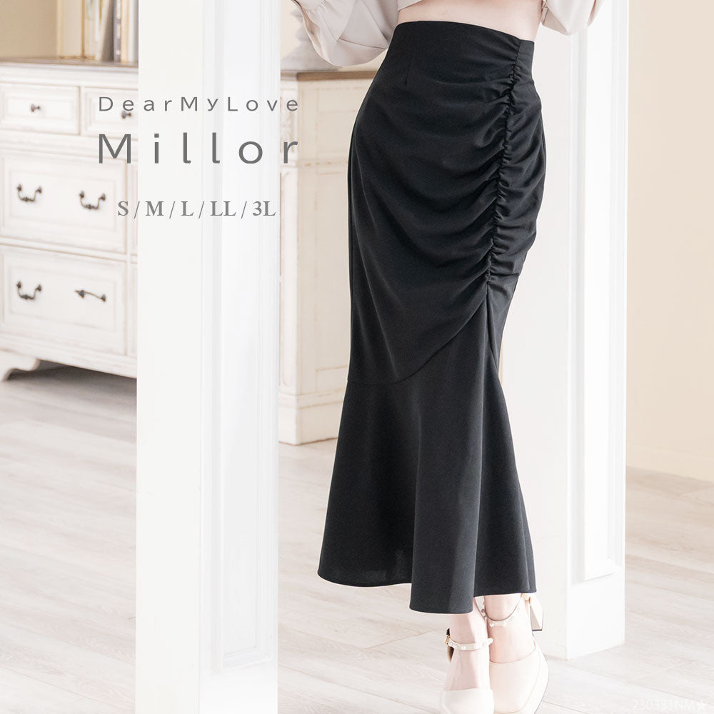 ドゥーズィエムクラス　Cotton Dramatic ギャザースカート　美品 Deuxieme Classe Dramatic Gather スカート