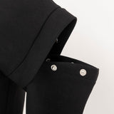 ドロップショルダーBOXショートトップス