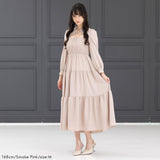 デコルテオープンワンピース