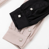 デコルテオープンワンピース