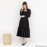 デコルテオープンワンピース