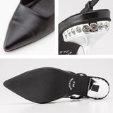 Etoileデザインヒールミュール