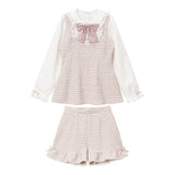 ヨークリボンツイードセットアップ