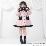 セーラーリボンフリルコート