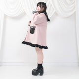 セーラーリボンフリルコート