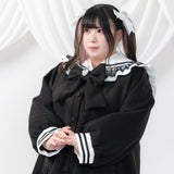 セーラーリボンフリルコート