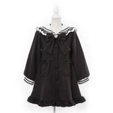 セーラーリボンフリルコート