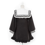 セーラーリボンフリルコート
