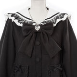 セーラーリボンフリルコート