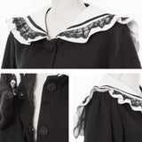 セーラーリボンフリルコート