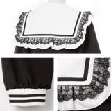 セーラーリボンフリルコート