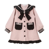 セーラーリボンフリルコート